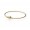 Pandora Bracelets Bangle 14K Gold Bangle W Signature Clasp Jewelry