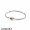 Pandora Bracelets Classic Silver Charm Bracelet With 14K Gold Clasp Jewelry