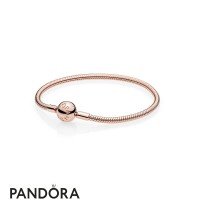 Pandora Bracelets Classic Smooth Pandora Rose Clasp Bracelet Jewelry