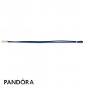 Pandora Bracelets Cord Dark Blue Fabric Cord Bracelets Jewelry
