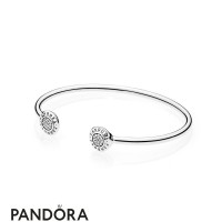 Women's Pandora Bracelets Open Banglepandora Signature Bangle Bracelet Jewelry Women's Pandora Bracelets Open Banglepandora Signature Bangle Bracelet Jewelry