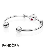 Women's Pandora Cute Kiss Open Bangle Gift Set Jewelry Women's Pandora Cute Kiss Open Bangle Gift Set Jewelry