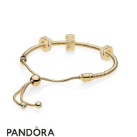 Pandora Shine Shimmering Bracelet Set Jewelry