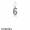 Pandora Alphabet Symbols Charms Number 6 Pendant Charm Clear Cz Jewelry