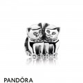Pandora Animals Pets Charms Purrfect Together Kittens Charm Jewelry