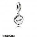Women's Pandora Basketball Dangle Charm Mixed Enamel Jewelry