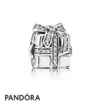 Pandora Birthday Charms Sparkling Surprise Charm Clear Cz Jewelry