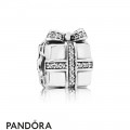 Pandora Birthday Charms Sparkling Surprise Charm Clear Cz Jewelry