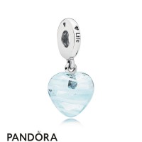 Pandora Blue Ribbon Heart Dangle Charm Murano Glass Jewelry Jewelry Pandora Blue Ribbon Heart Dangle Charm Murano Glass Jewelry Jewelry