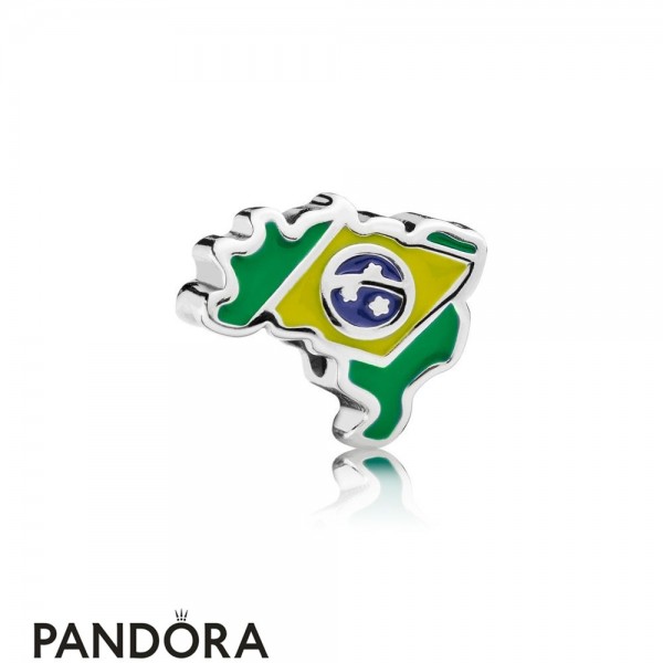 Women's Pandora Brazil Charm Jewelry-Shop Pandora Charm Online