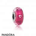Women's Pandora Cerise Murano Glass Charm Jewelry