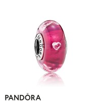 Women's Pandora Cerise Murano Glass Charm Jewelry Women's Pandora Cerise Murano Glass Charm Jewelry
