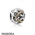 Women's Pandora Charm Family Forever Ajoure Jewelry
