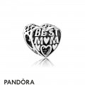 Women's Pandora Charm La Meilleure Des Mamans Jewelry