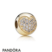 Pandora Clips Charms Love Of My Life Clip Clear Cz 14K Gold Jewelry Pandora Clips Charms Love Of My Life Clip Clear Cz 14K Gold Jewelry