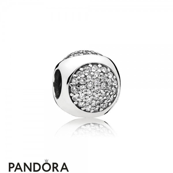 Pandora Contemporary Charms Dazzling Droplet Charm Clear Cz Jewelry