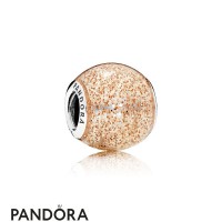 Pandora Contemporary Charms Glitter Ball Charm Rose Golden Glitter Enamel Jewelry Pandora Contemporary Charms Glitter Ball Charm Rose Golden Glitter Enamel Jewelry