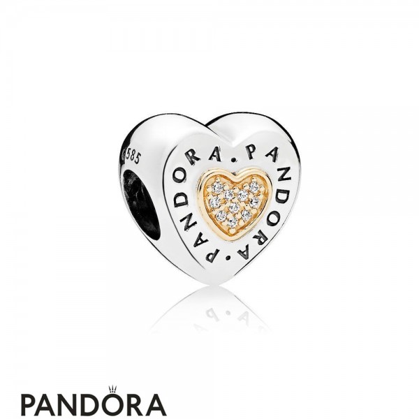 Pandora Contemporary Charms Pandora Signature Heart Charm Jewelry