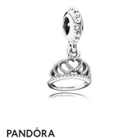 Pandora Fairy Tale Charms Hearts Tiara Pendant Charm Clear Cz Jewelry Pandora Fairy Tale Charms Hearts Tiara Pendant Charm Clear Cz Jewelry