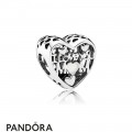 Pandora Family Charms Love For Mother Charm Silver Enamel Jewelry