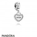 Pandora Family Charms My Special Sister Two Part Pendant Charm Jewelry