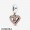 Women's Pandora Glittering Heart Pendant Charm Jewelry