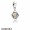 Women's Pandora Golden Laurel Leaves Pendant Charm Jewelry