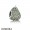 Women's Pandora Green Pave Pear Charm Jewelry