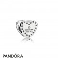 Women's Pandora Heart Gift Box Charm Jewelry