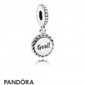 Women's Pandora Hockey Dangle Charm Mixed Enamel Jewelry