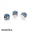 Pandora Holidays Charms Christmas Night Charm Midnight Blue Enamel Clear Cz Jewelry