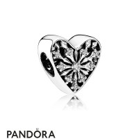 Pandora Holidays Charms Christmas Heart Of Winter Charm Clear Cz Jewelry