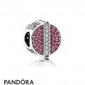 Pandora Holidays Charms Christmas Shimmering Gift Charm Red Clear Cz Jewelry