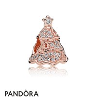 Pandora Holidays Charms Christmas Twinkling Christmas Tree Charm Pandora Rose Clear Cz Jewelry