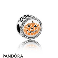 Pandora Holidays Charms Halloween Pandora Pumpkin Charm Mixed Enamel Clear Cz Brands Jewelry
