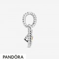 Women's Pandora Honey Beaded Heart Dangle Charm Jewelry