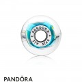Women's Pandora Iridescent Rainbow Murano Glass Charm Jewelry