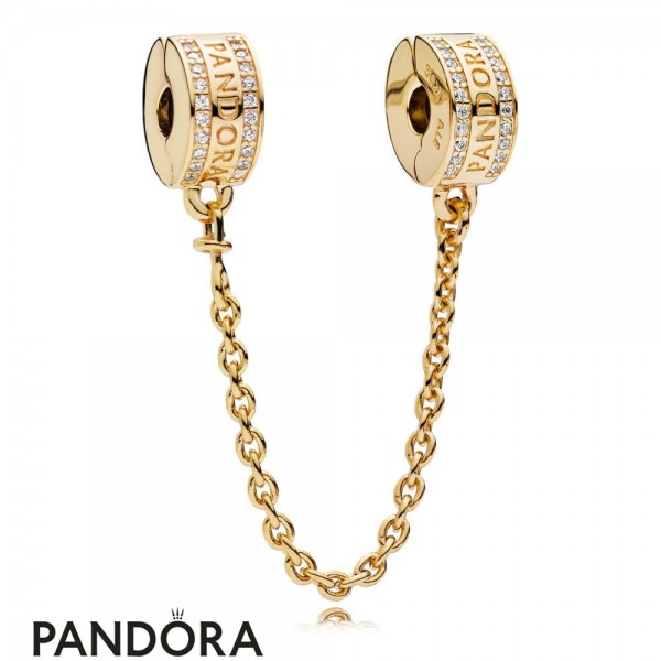 Pandora Logo Safety Chain Jewelry