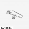 Women's Pandora Me Safety Pin Brooch Jewelry