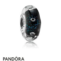 Women's Pandora Midnight Blue Fizzle Murano Charm Jewelry Women's Pandora Midnight Blue Fizzle Murano Charm Jewelry