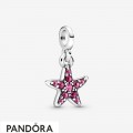 Women's Pandora My Pink Starfish Dangle Charm Jewelry