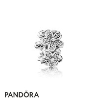 Pandora Nature Charms Dazzling Daisies Spacer Clear Cz Jewelry Pandora Nature Charms Dazzling Daisies Spacer Clear Cz Jewelry