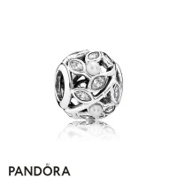 Pandora Nature Charms Fleur De Lis Clear Cz Jewelry-Discount 