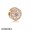 Pandora Nature Charms Opulent Floral Charm 14K Gold Multi Colored Crystals Clear Cz Jewelry