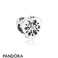 Pandora Nature Charms Snowflake Heart Charm Clear Cz Jewelry Pandora Nature Charms Snowflake Heart Charm Clear Cz Jewelry