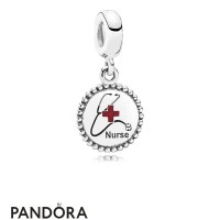 Women's Pandora Nurse Pendant Charm Mixed Enamel Jewelry Women's Pandora Nurse Pendant Charm Mixed Enamel Jewelry