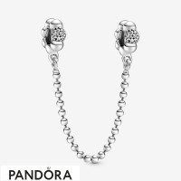Women's Pandora Paved And Beaded Comfort Chain Charm Jewelry Women's Pandora Paved And Beaded Comfort Chain Charm Jewelry