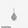 Women's Pandora Paved Ball Pendant Jewelry