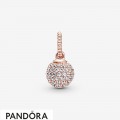 Women's Pandora Paved Sphere Pendant Jewelry