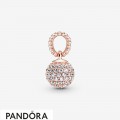 Women's Pandora Paved Sphere Pendant Jewelry